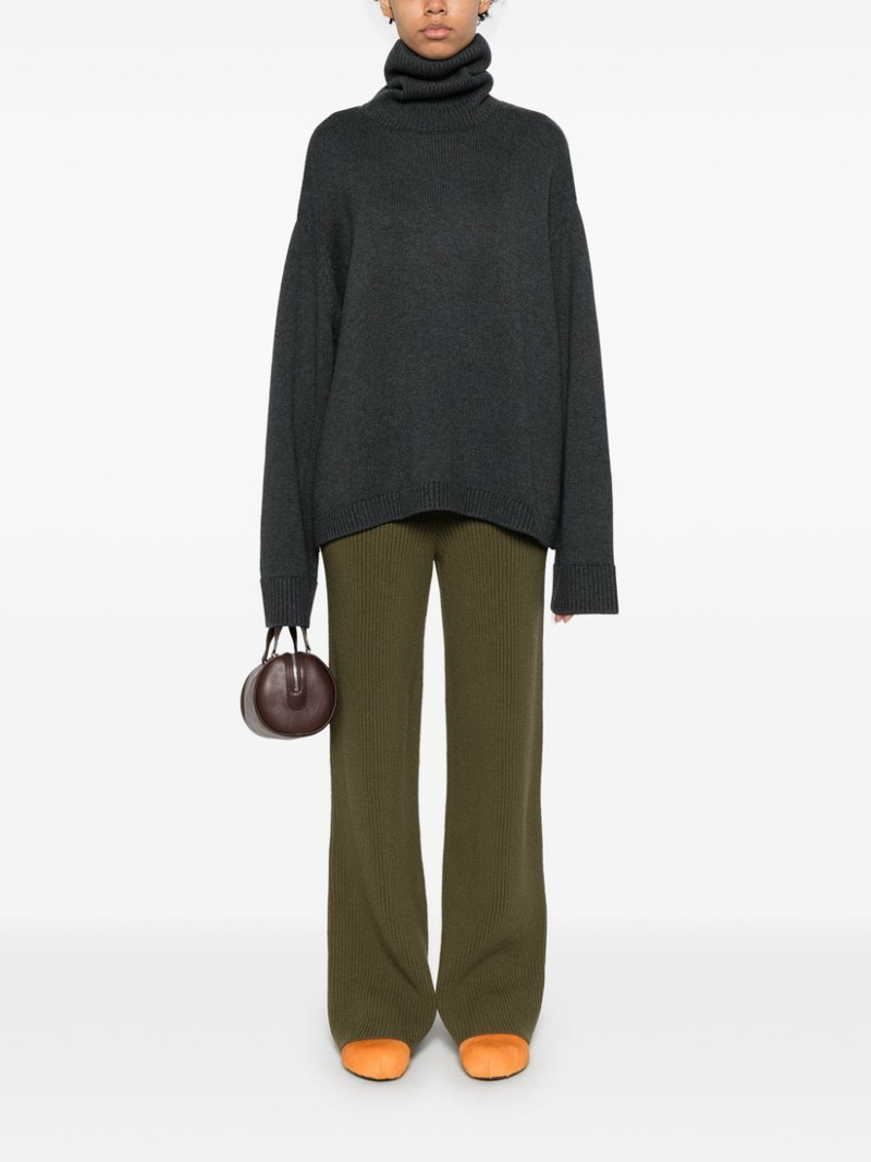 Jil Sander ribbed trousers outlook