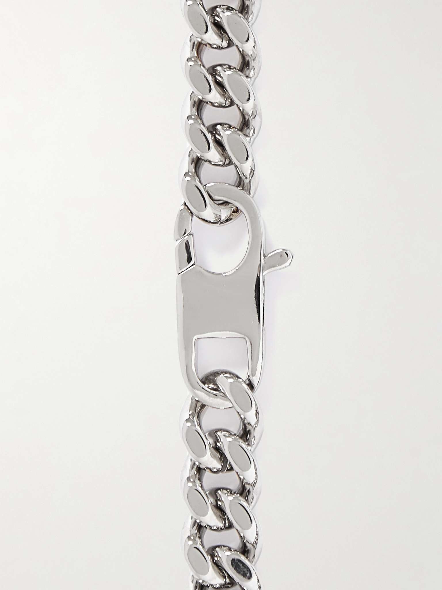 Silver-Tone and Enamel Bracelet - 3