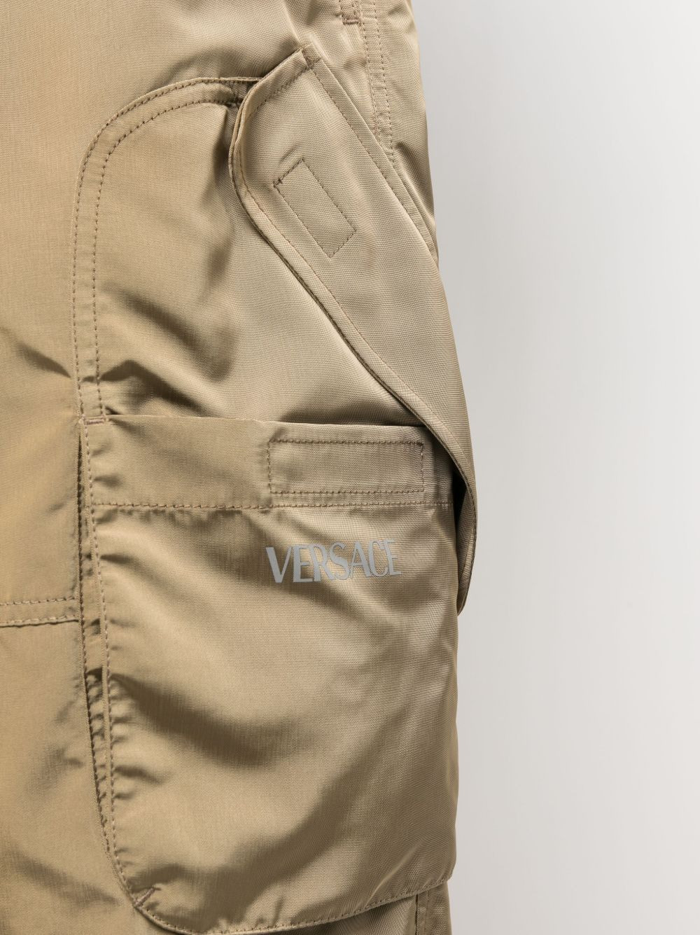 drawstring-waist shorts - 5