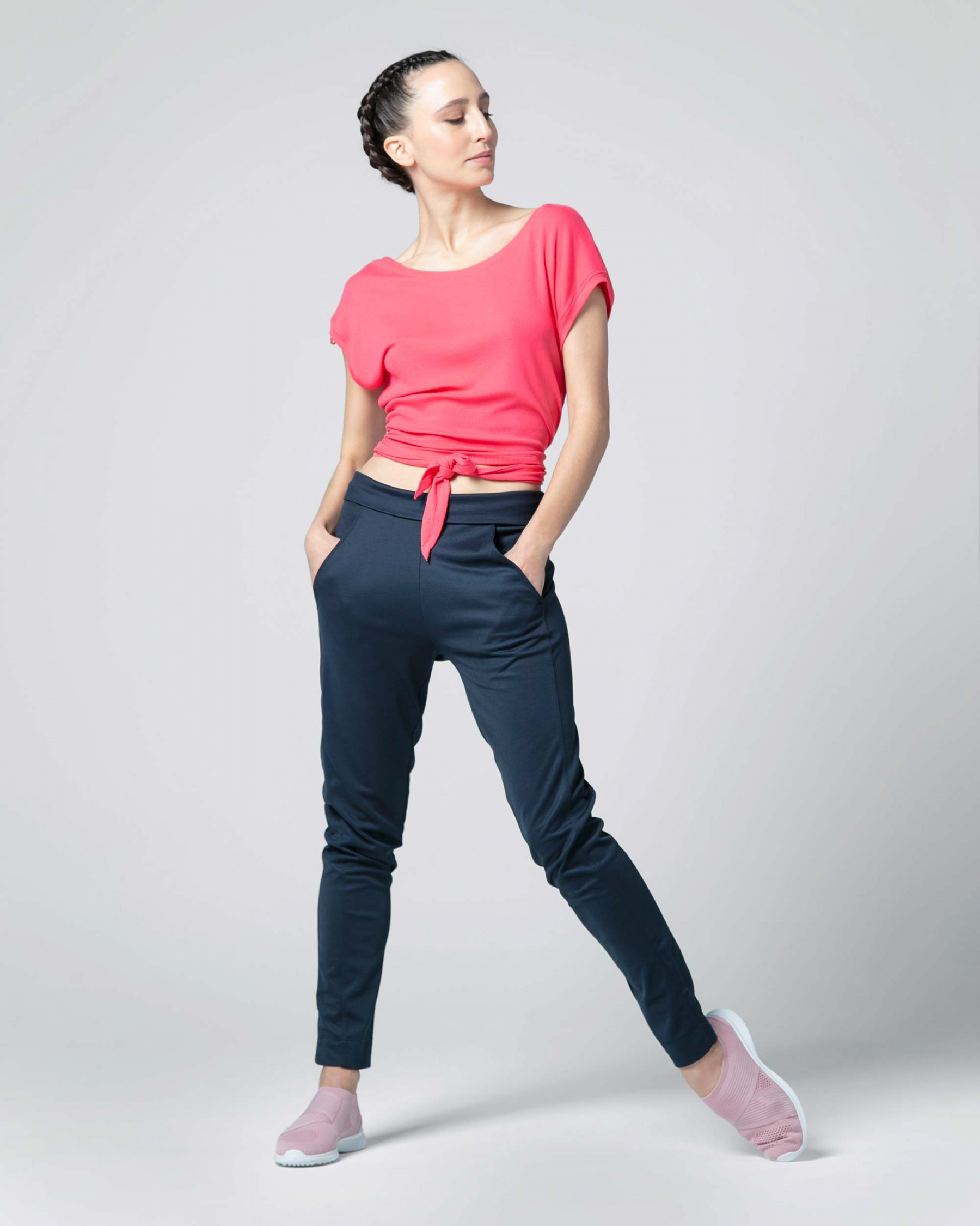 Short sleeves top to tie - 4
