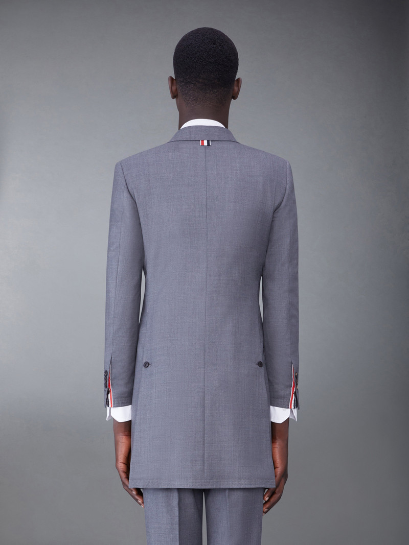 Thom Browne TWILL HIGH ARMHOLE CHESTERFIELD OVERCOAT outlook