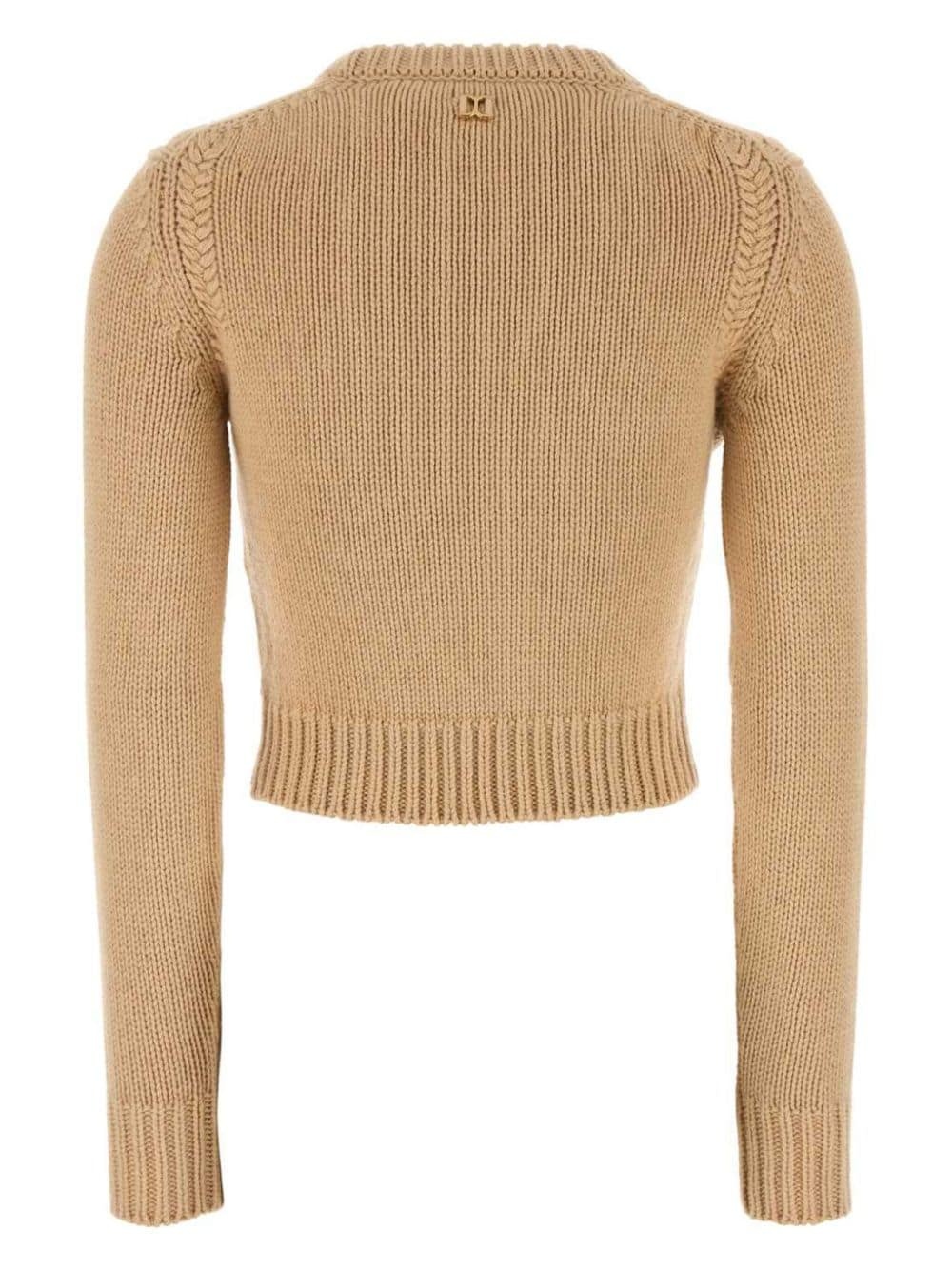 cropped sweater - 2