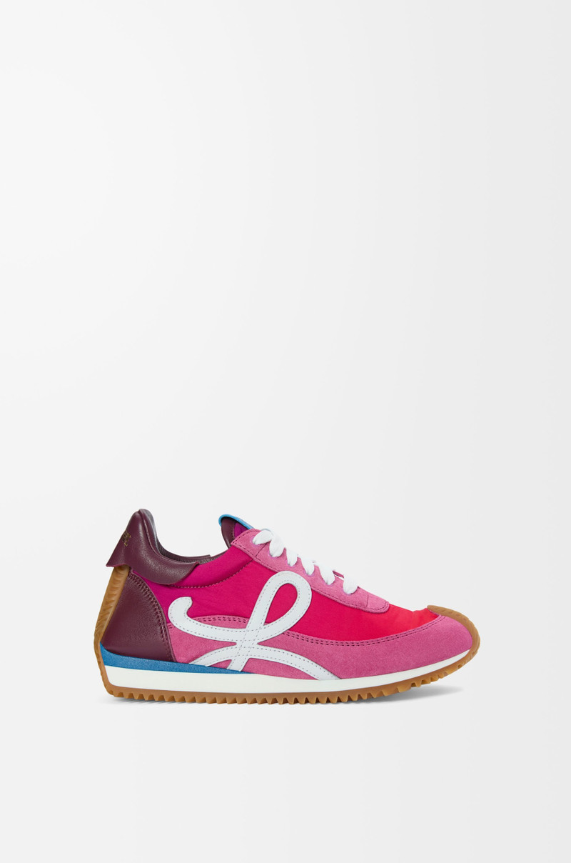 Flow Runner 2.0 in nylon and suede - 1