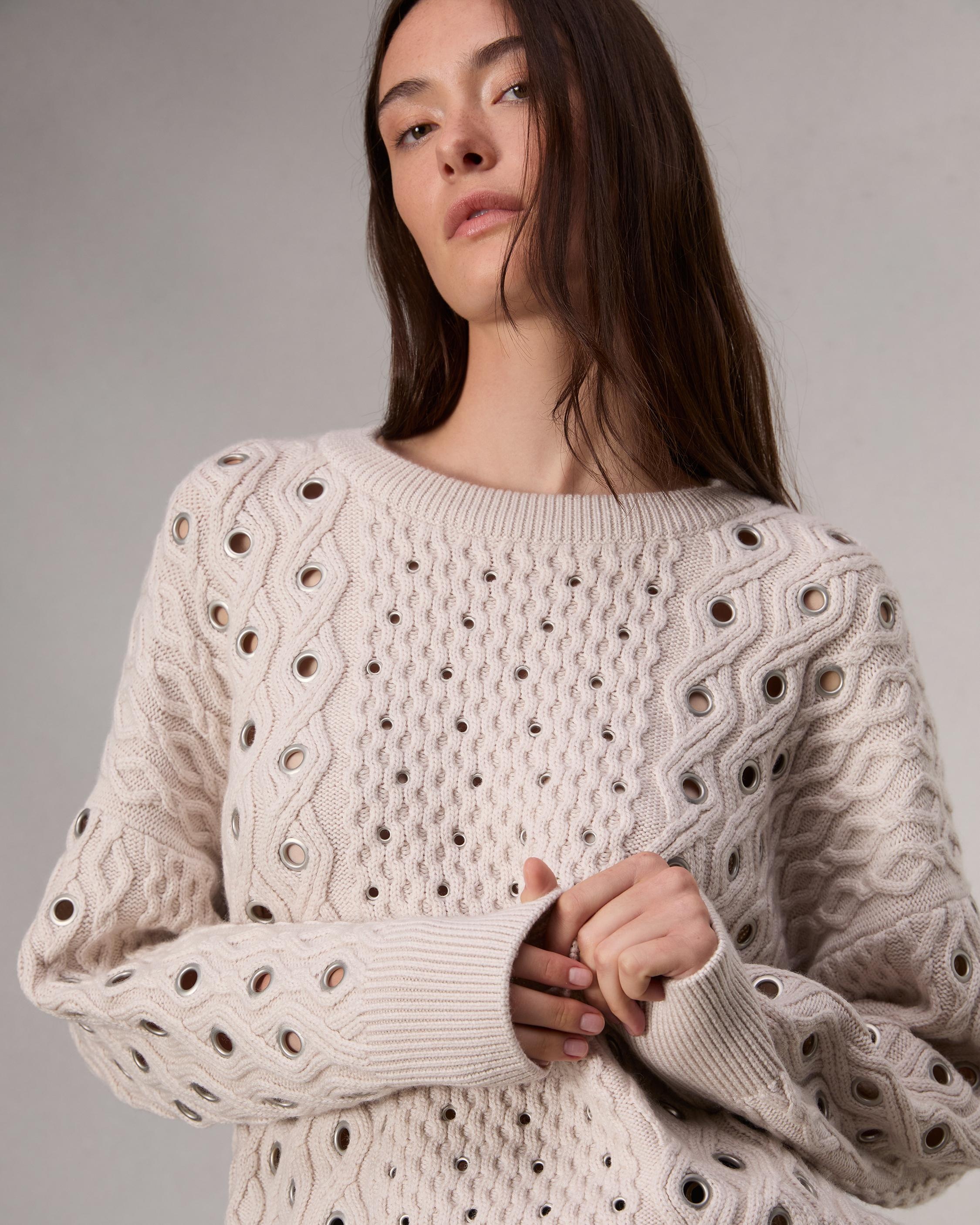 Kat Cable-Knit Sweater - 7