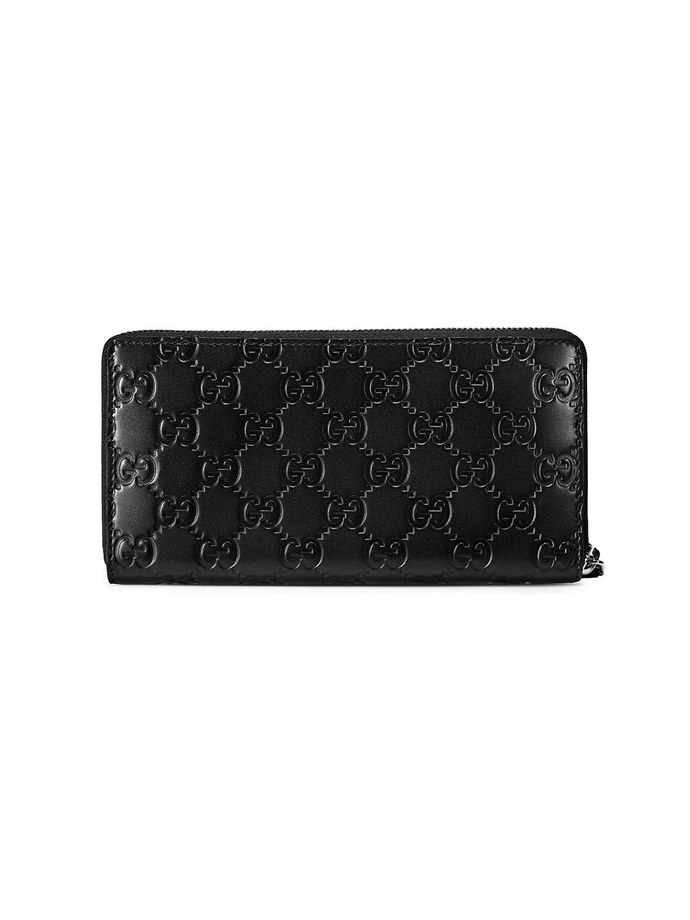 Gucci Signature zip around wallet - 2