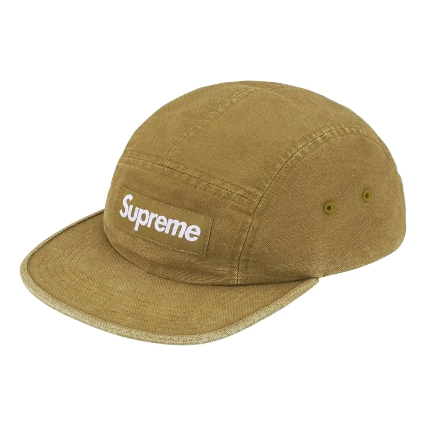 Supreme SS26 Canvas Camp Cap 'Dusty Olive' SUP-SS26-1037-OLV - 1