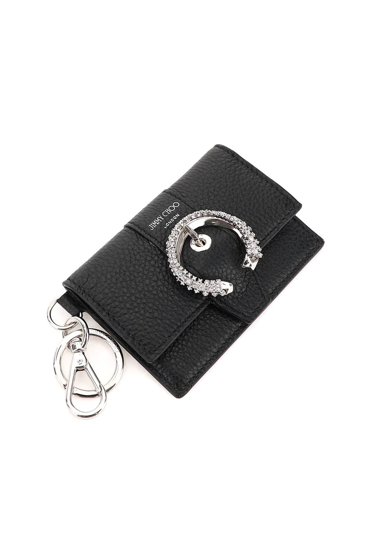 FLAP CARDHOLDER WITH CRYSTAL BUCKLE - 5