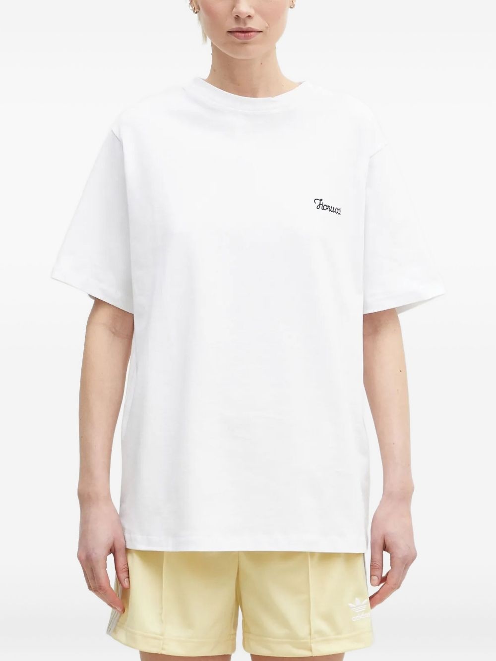 embroidered short-sleeve T-shirt - 2