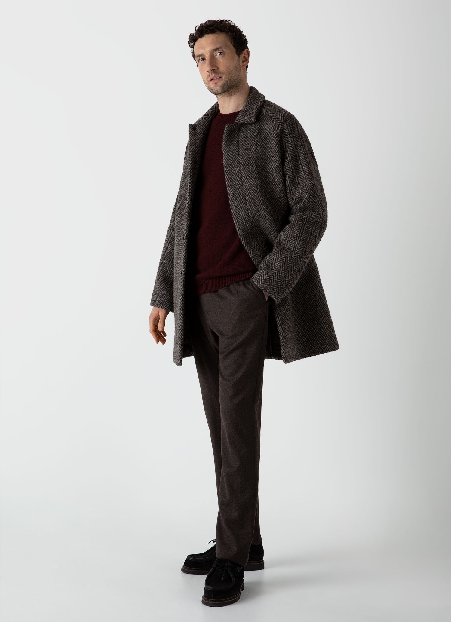 British Wool Car Coat - 3