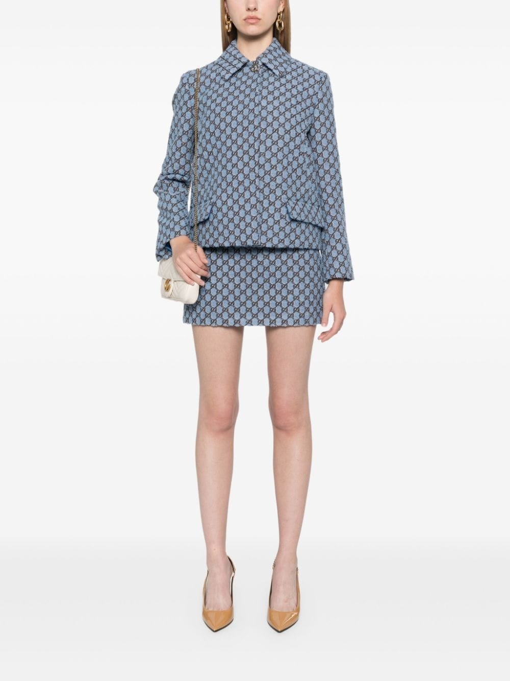 GG Shadow bouclé jacket - 2