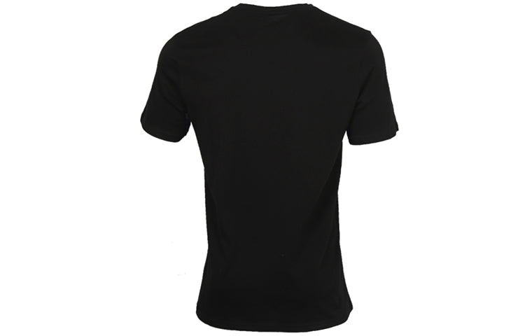 PUMA Graphic Box Logo Printed Short Sleeve TEE Men Black 598625-01 - 2