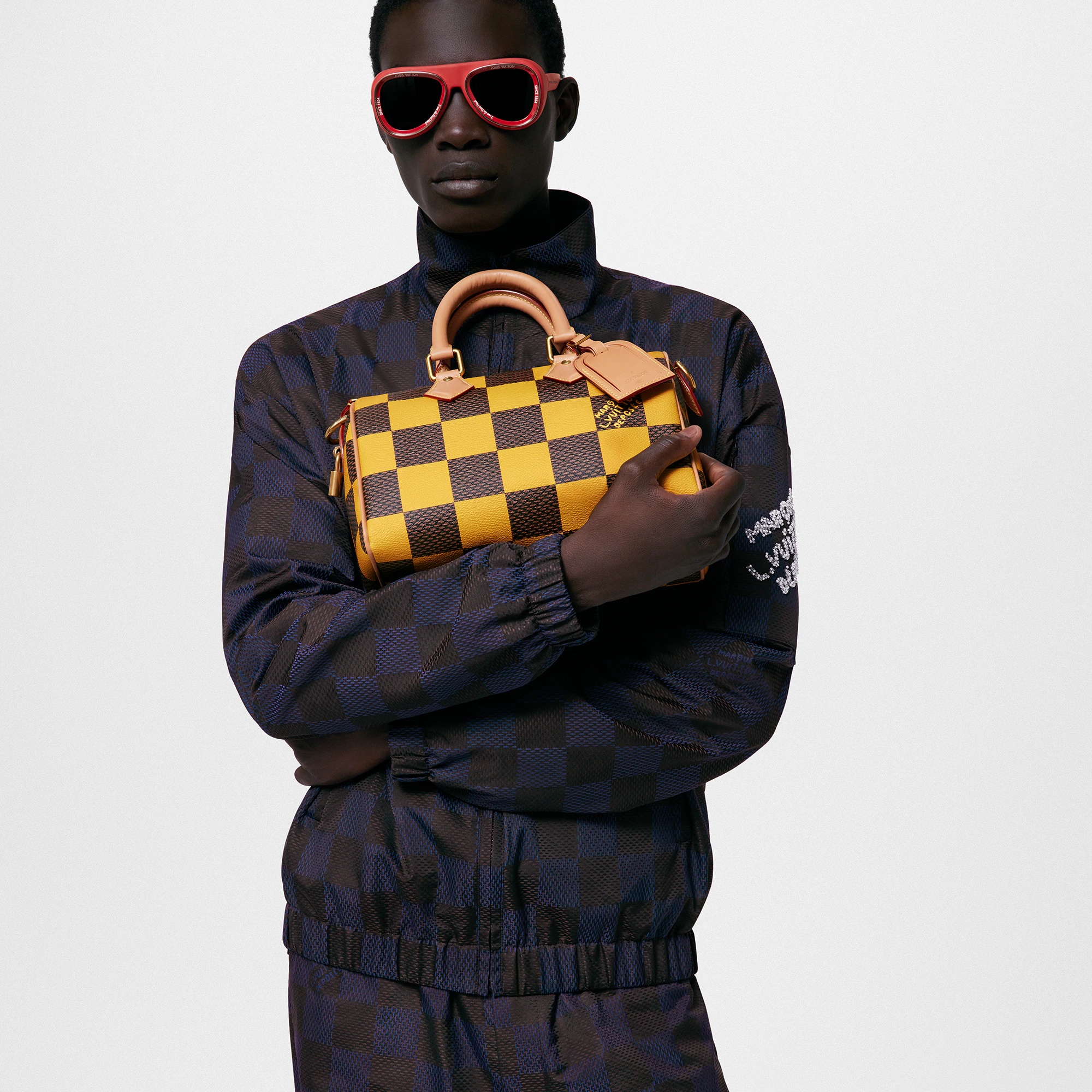 Speedy 25 Bandoulière Damier Pop - 8