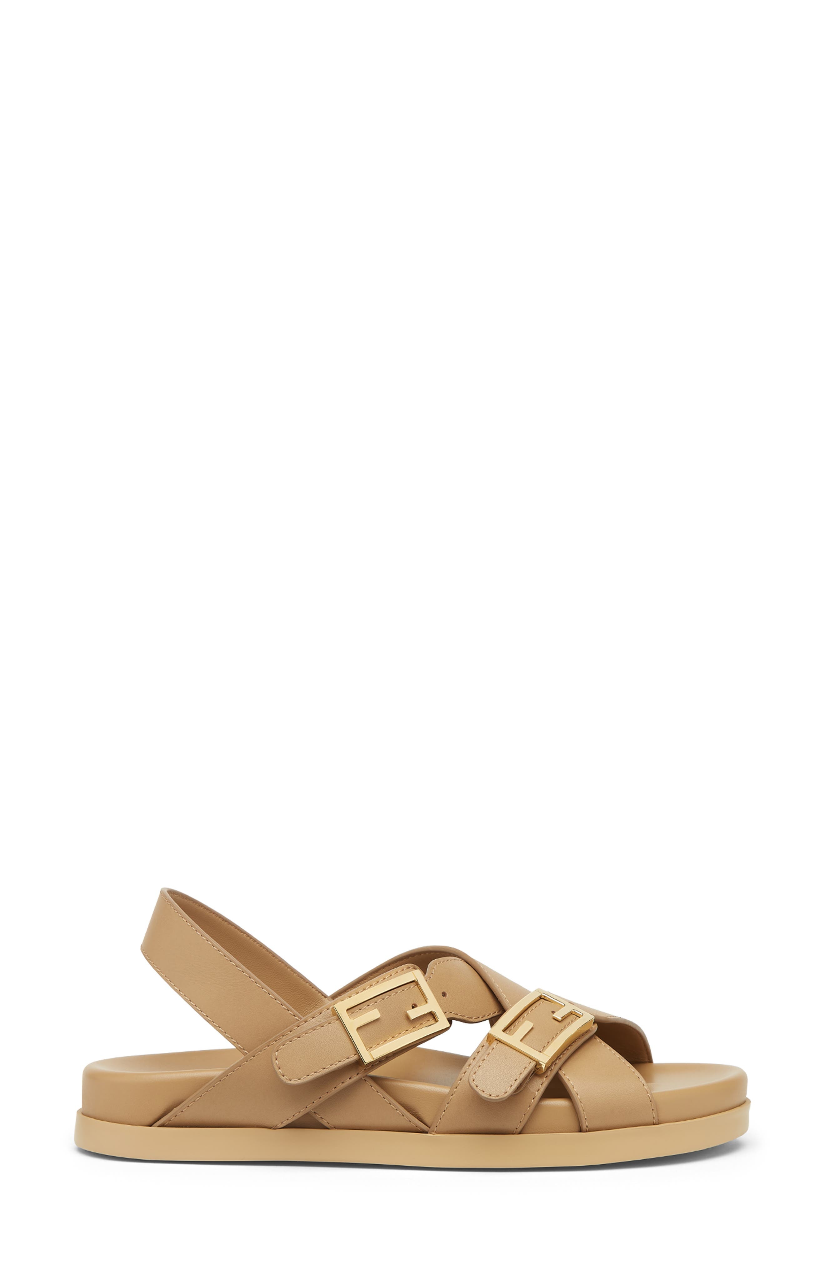 Fendi Feel Slingback Sandal in F0Qb8 Cammello at Nordstrom - 2