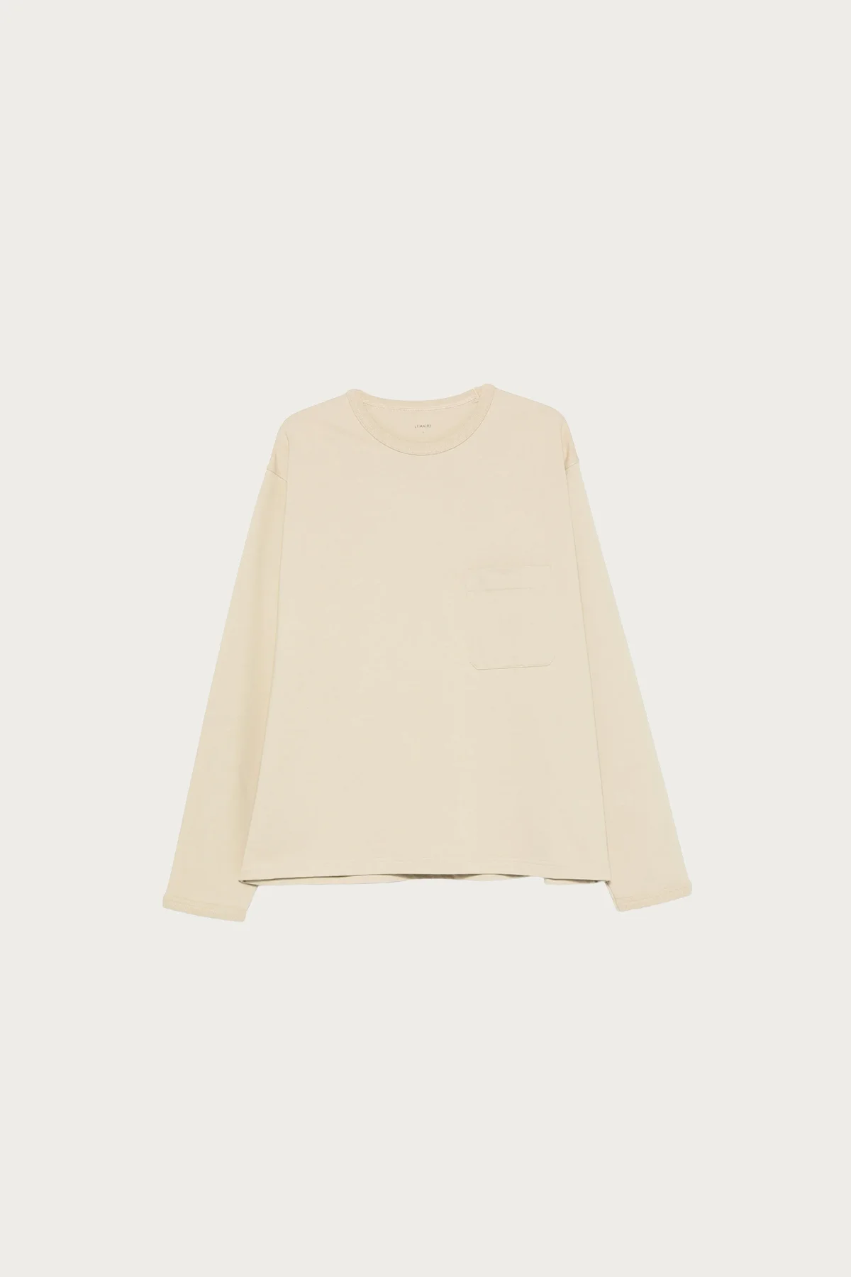 Boxy Long Sleeve Tee - Pear - 1