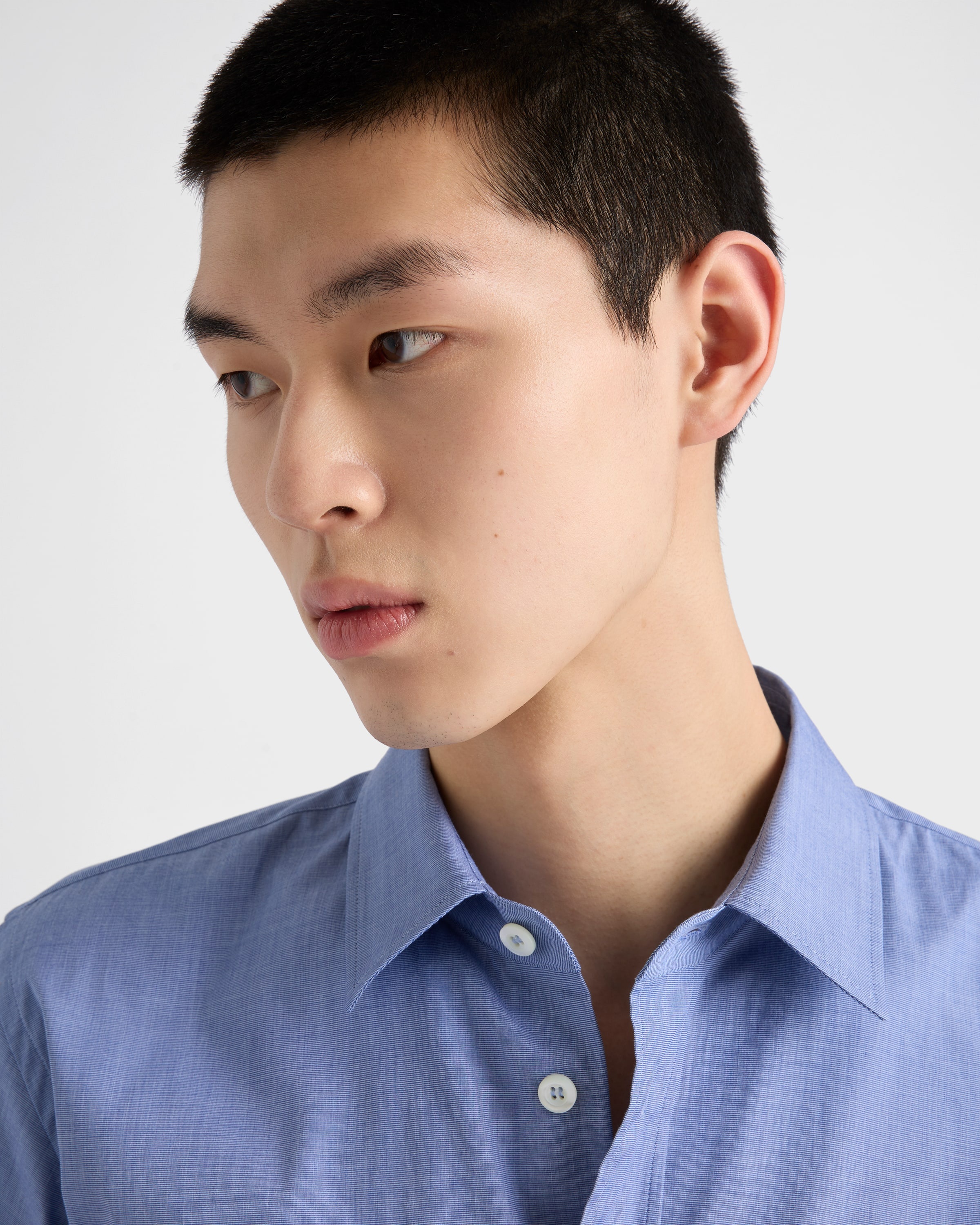 Short-sleeved cotton shirt - 3