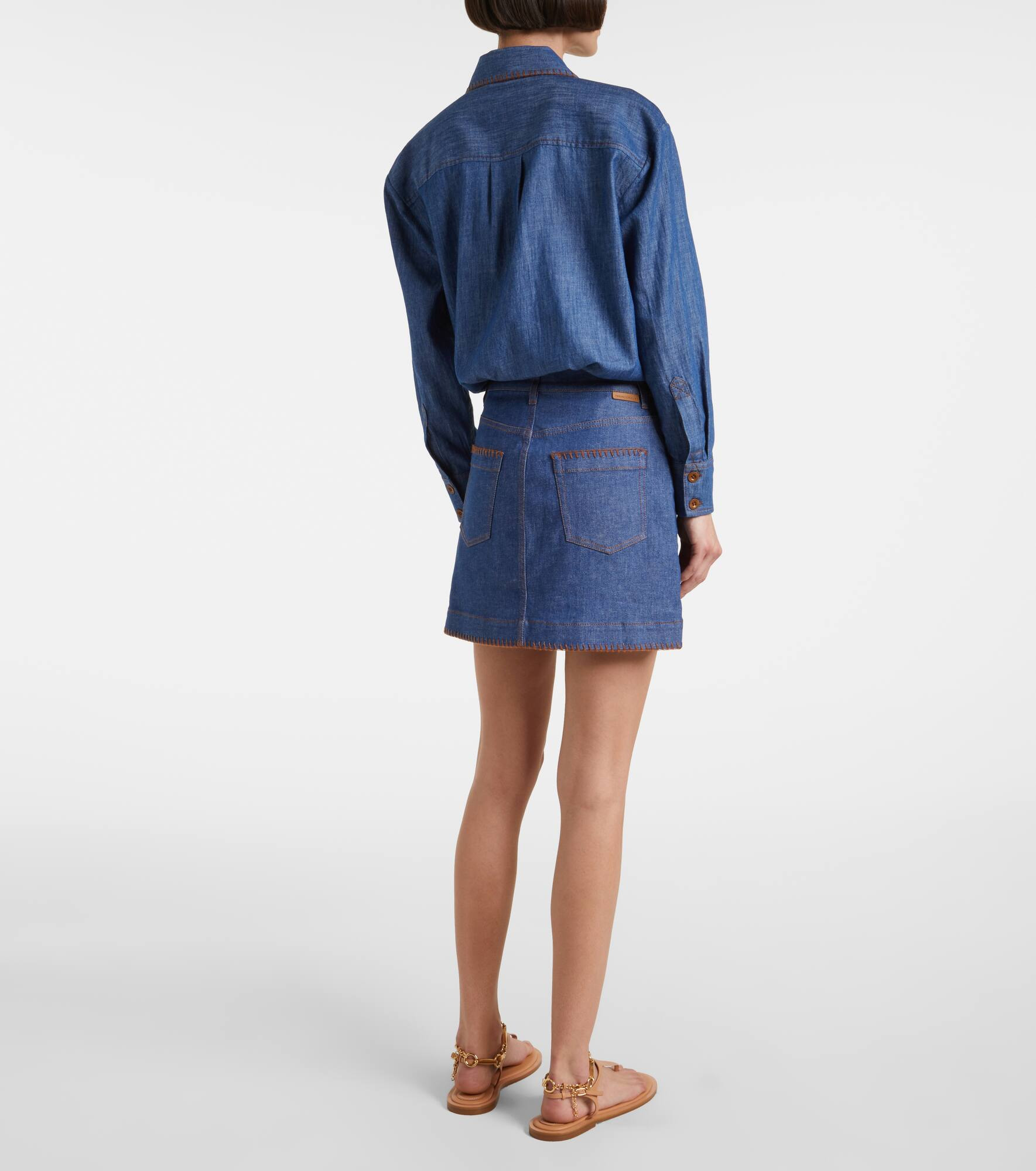 Ascension denim miniskirt - 3