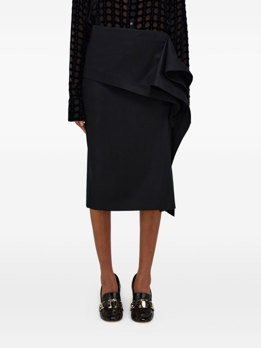 asymmetric skirt - 3