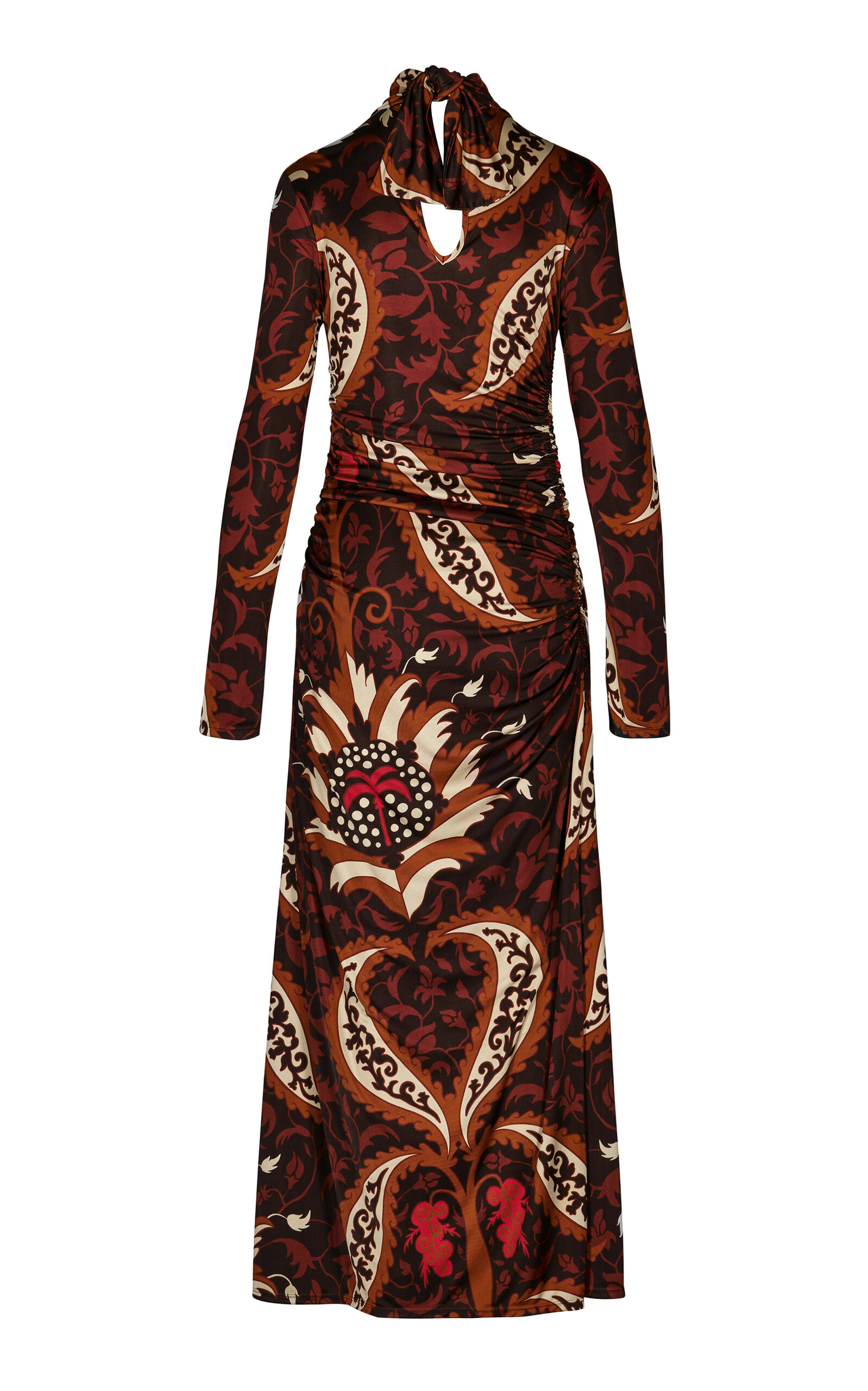 Start Point Gathered Maxi Dress multi - 5