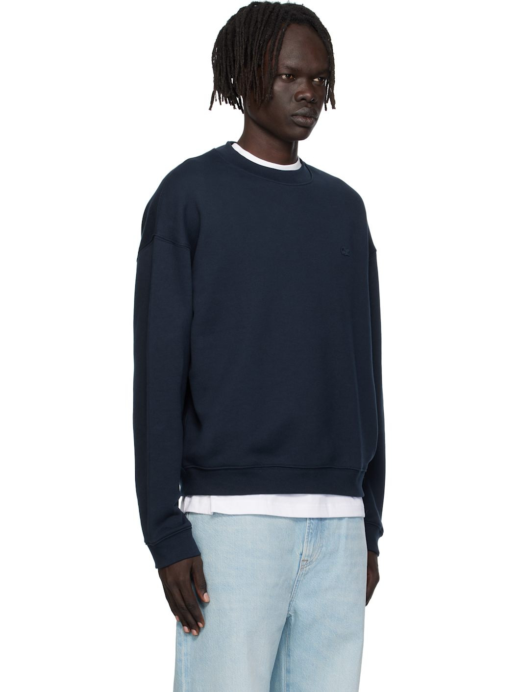 Navy Croc Signature Sweatshirt - 2