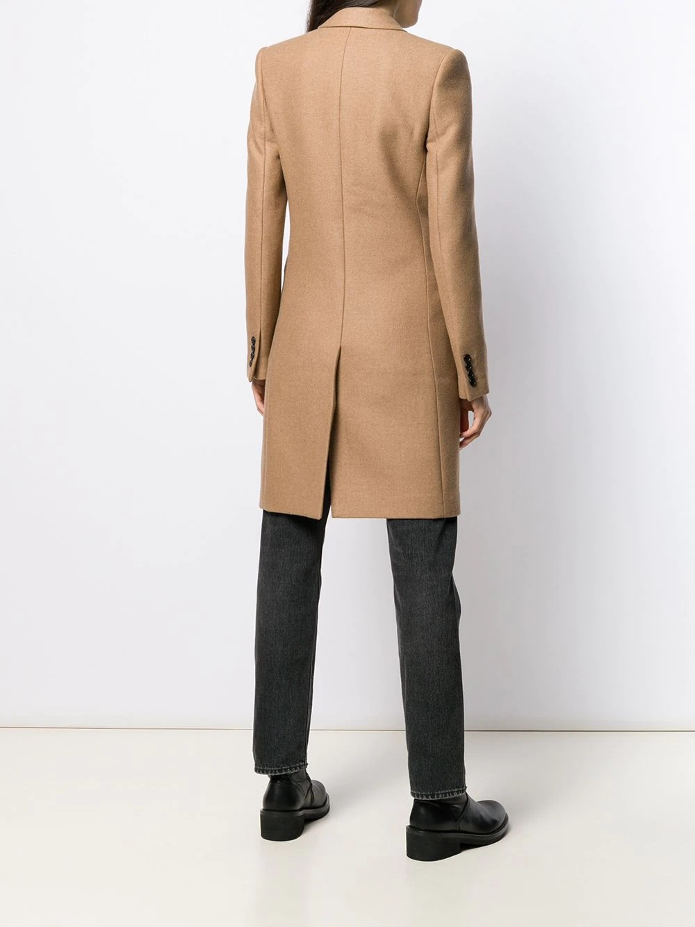 Abrigo camel wool coat - 4