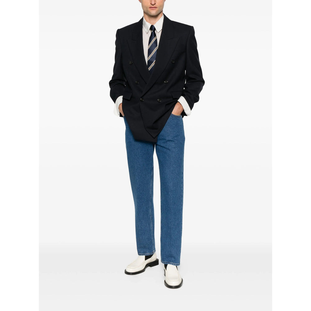 Saint Laurent Blue Jackets - Blazers Men - 4