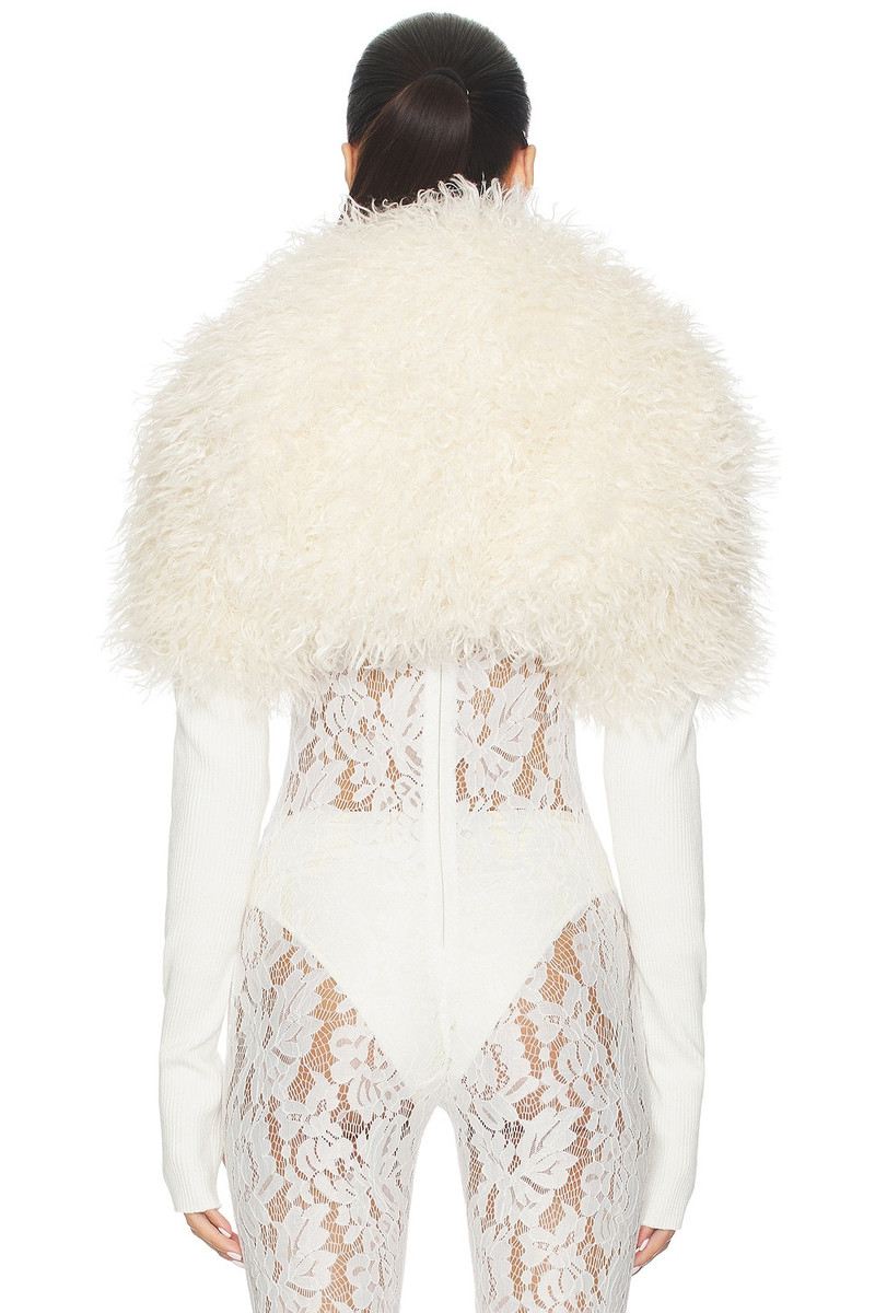 NORMA KAMALI Long Sleeve Shruggie outlook