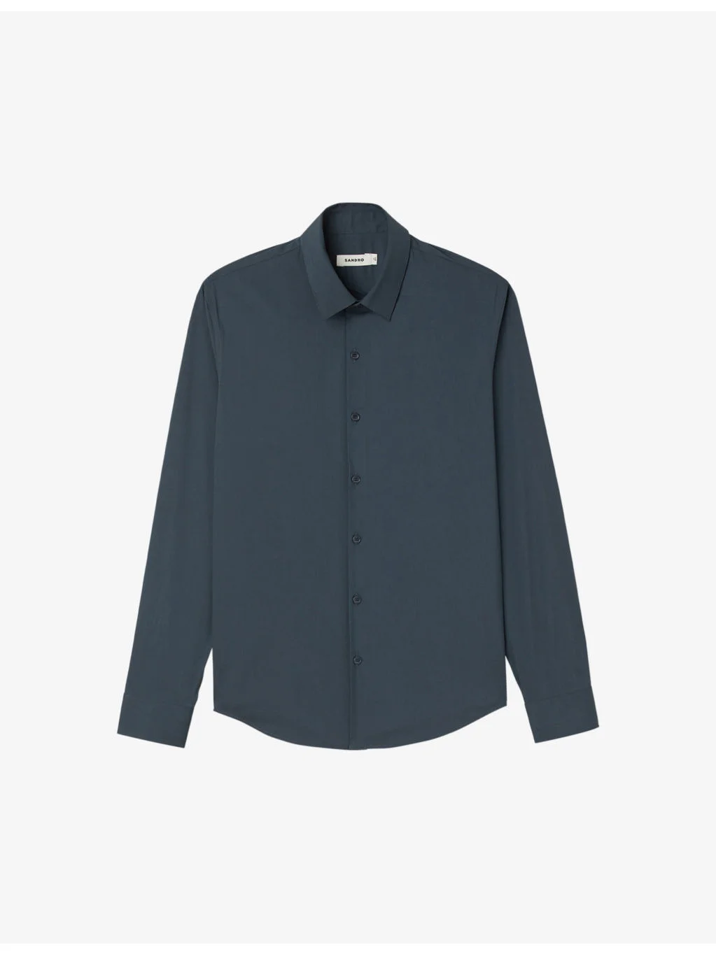 Slim-fit stretch cotton-blend shirt - 1