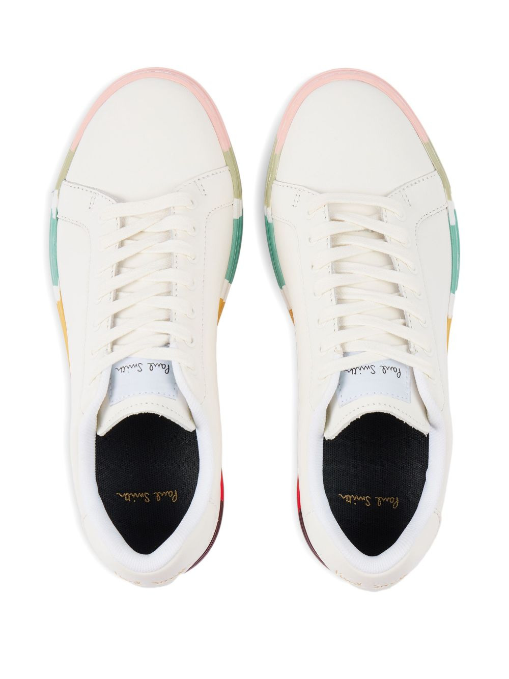 Lapin stripe-detail leather sneakers - 2