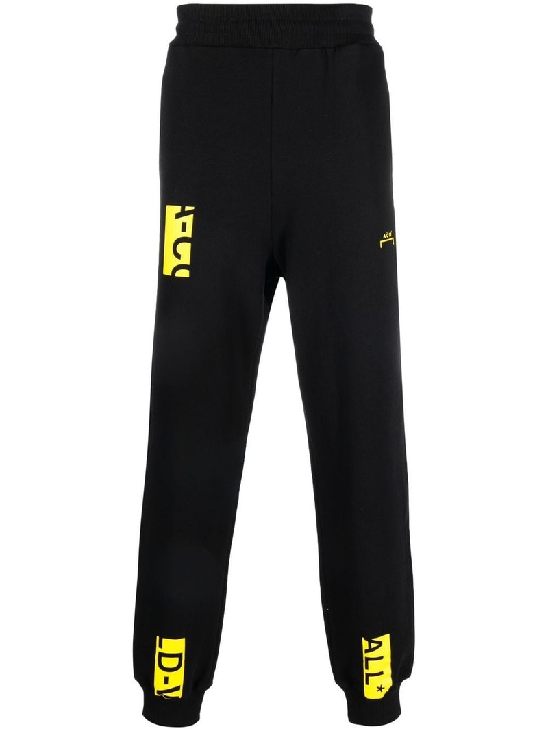 Node logo-print track pants 1