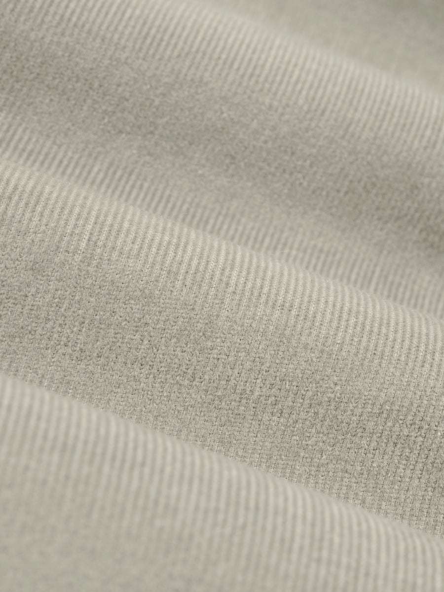 Corduroy Straight Neck Tee - 3