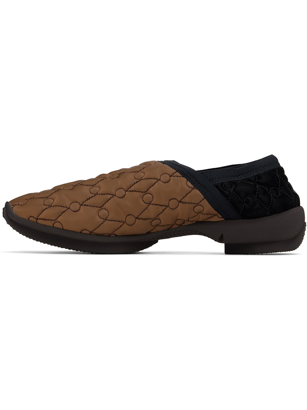 Brown & Black Solix Slippers - 3