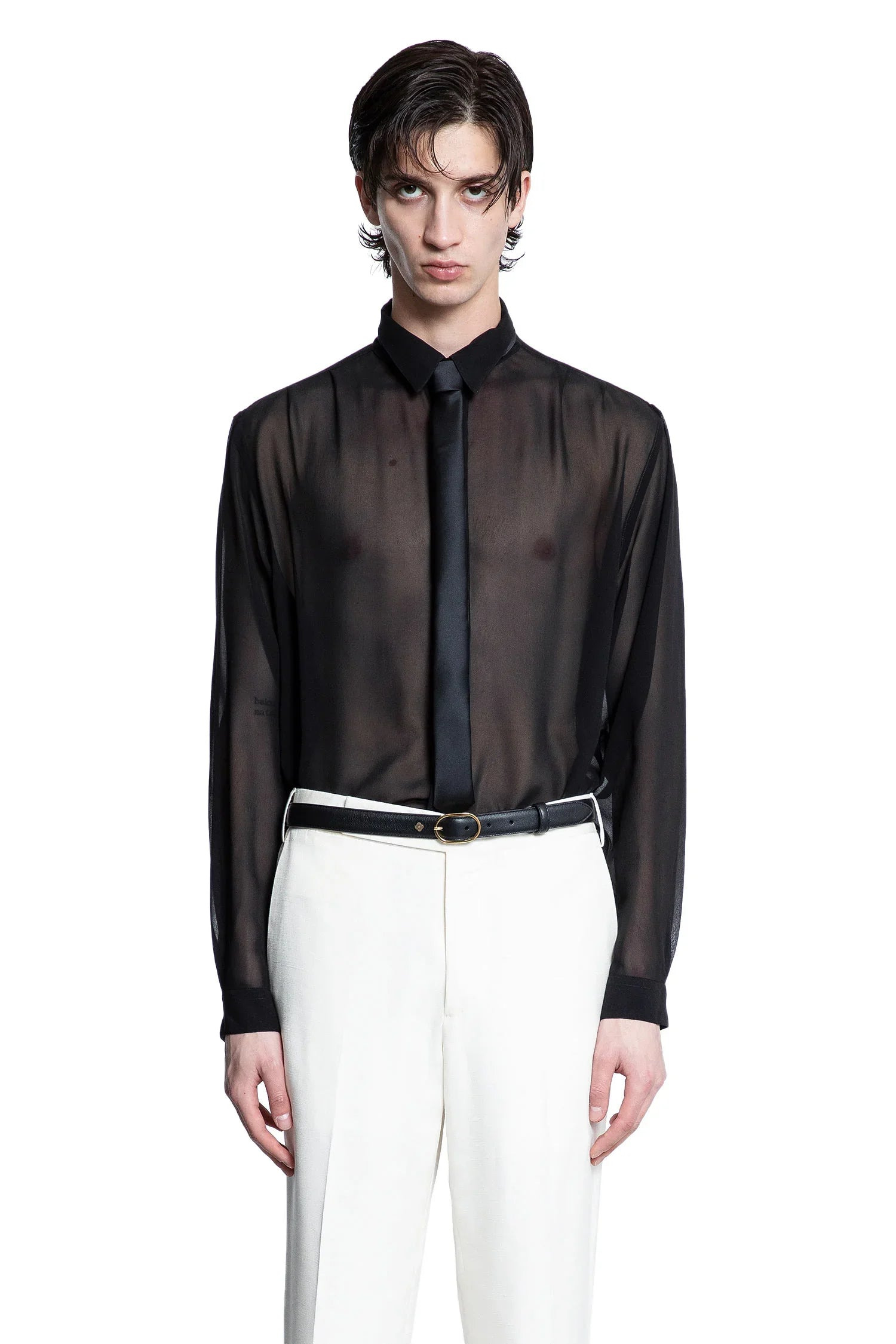 Silk-Chiffon-Long-Sleeve-Shirt - 5