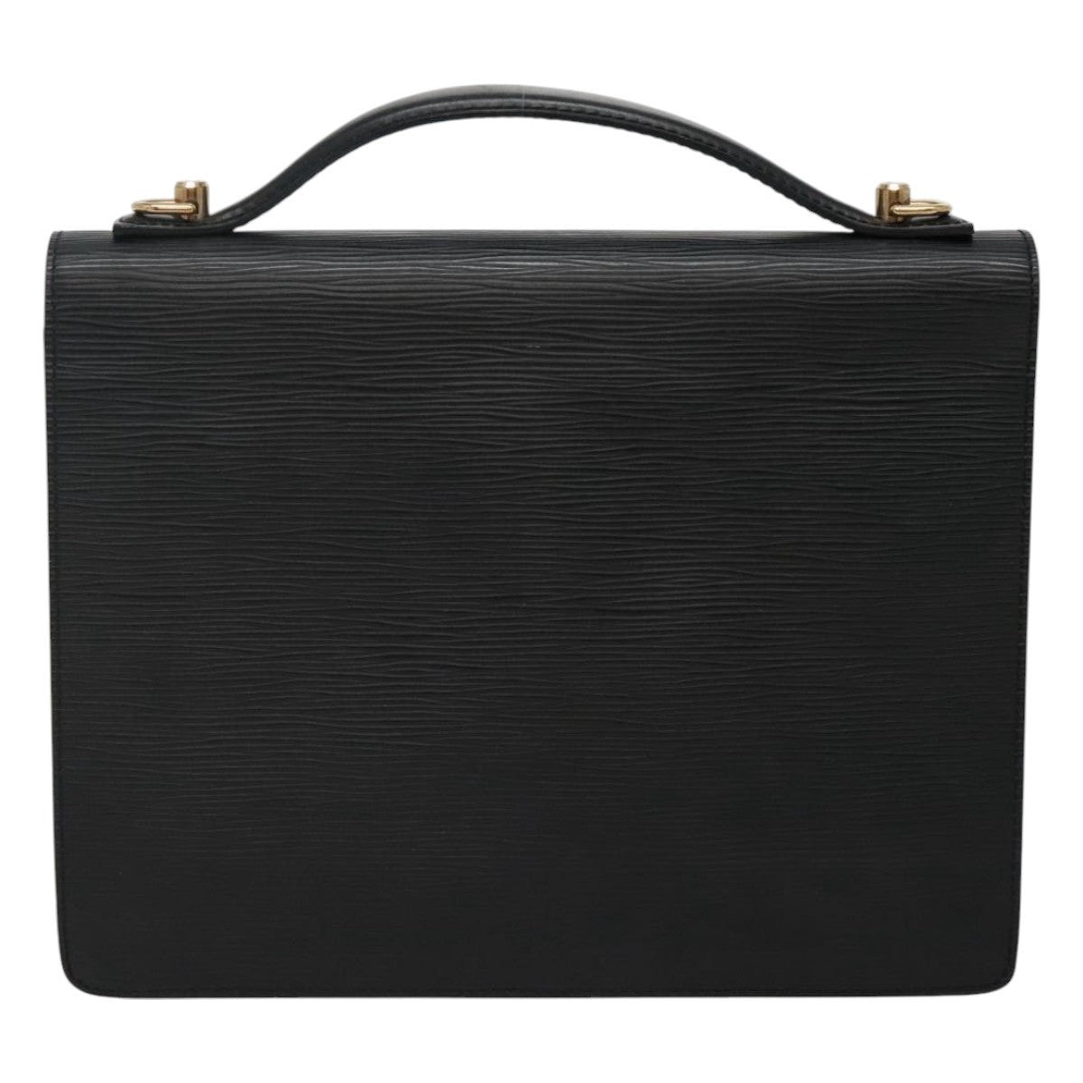 LOUIS VUITTON Epi Monceau 28 Hand Bag Black M52122 - 2