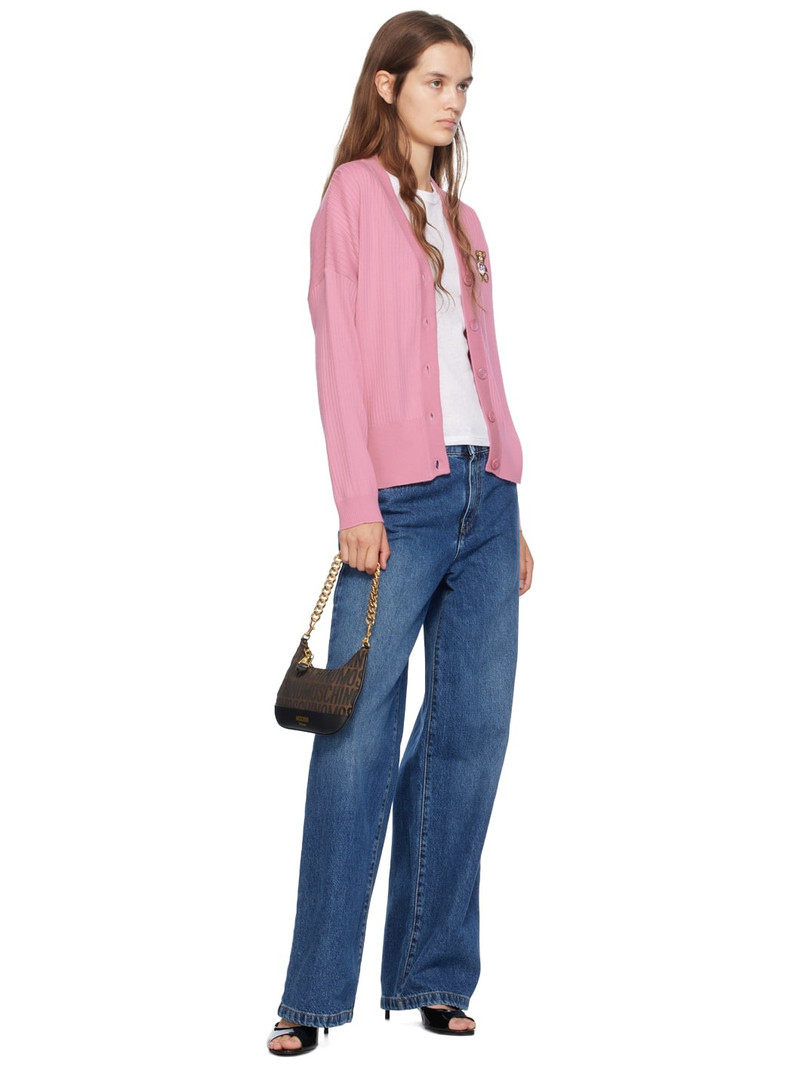 Moschino Blue Teddy Bear Button Jeans outlook