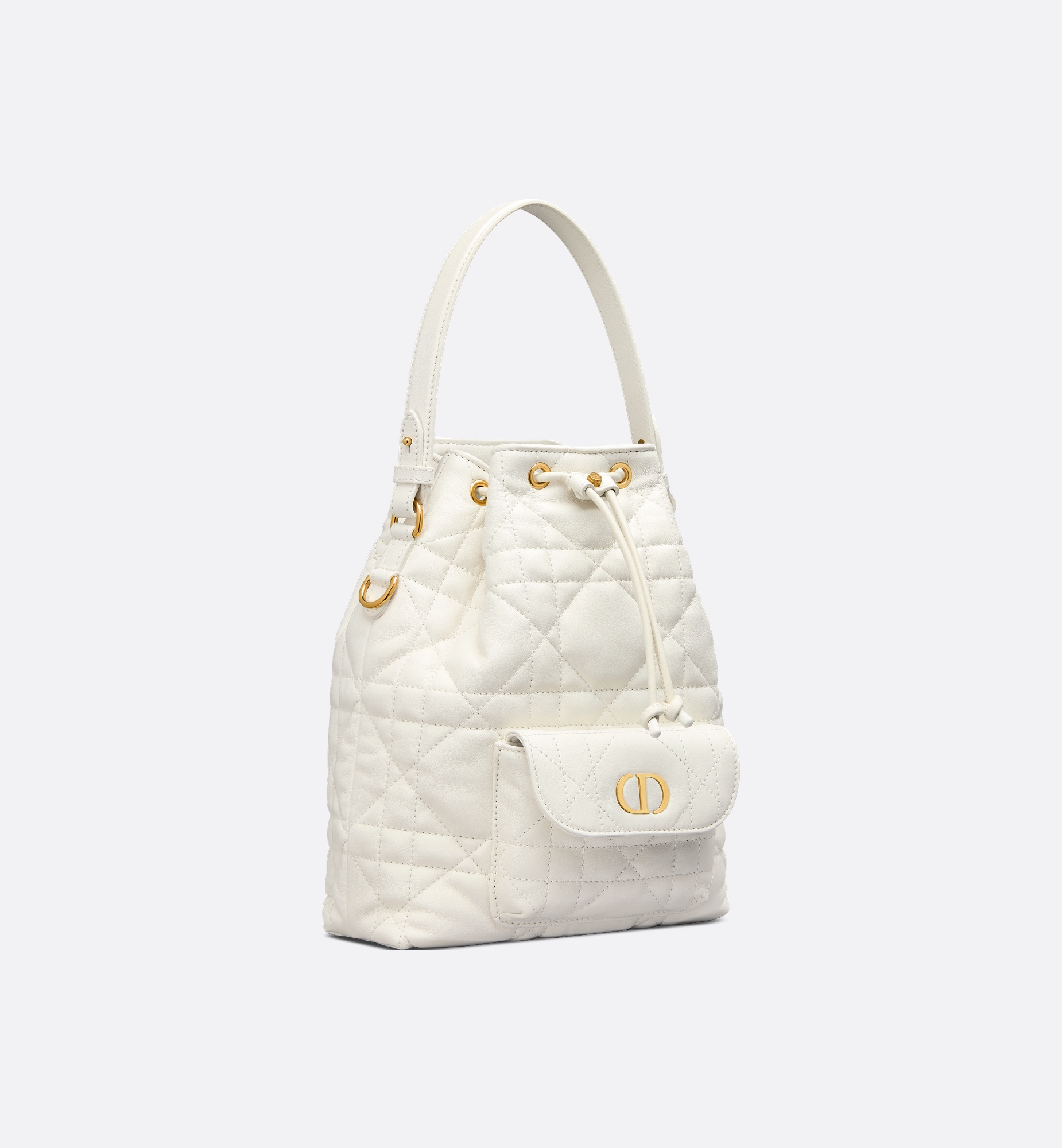 Small Dior Caro Bucket Bag - 3