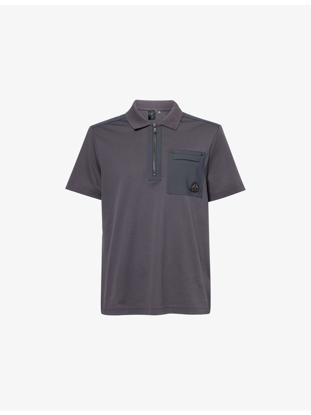 Dalon Logo-Plaque Cotton-Jersey Polo Shirt - 1