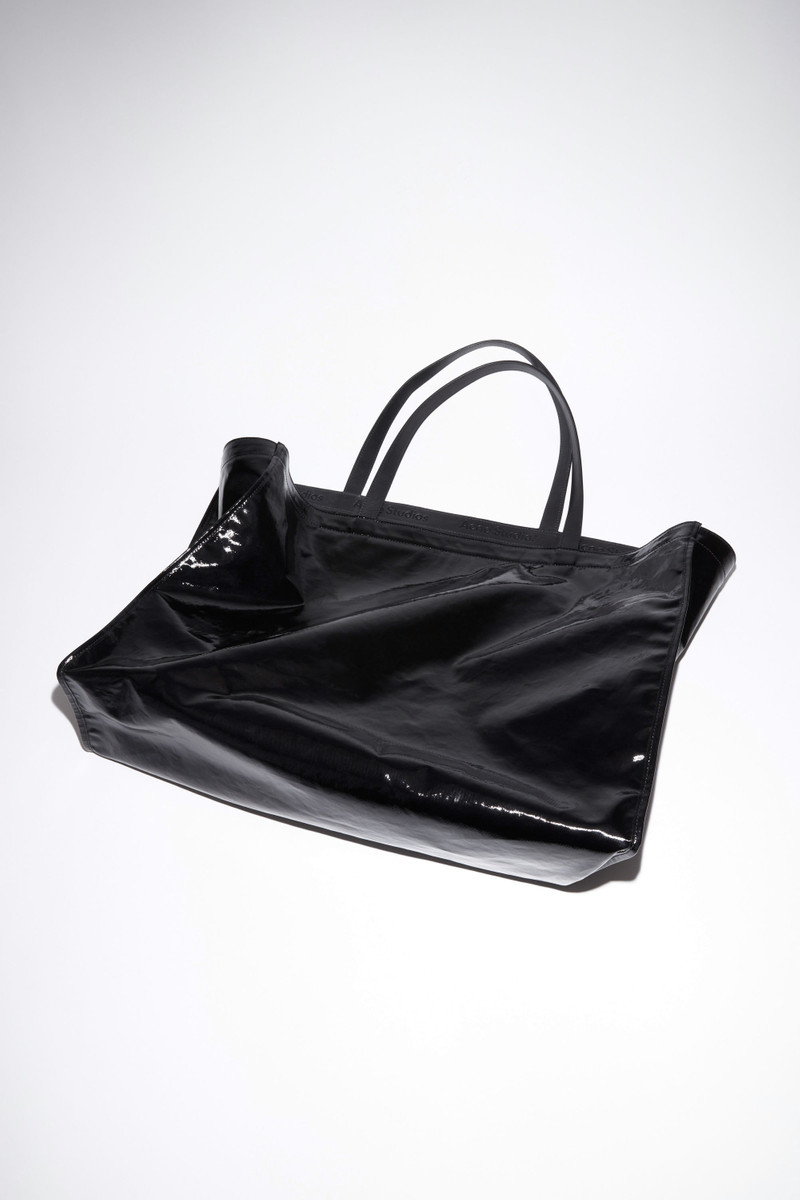 Acne Studios East-West tote bag - Black outlook