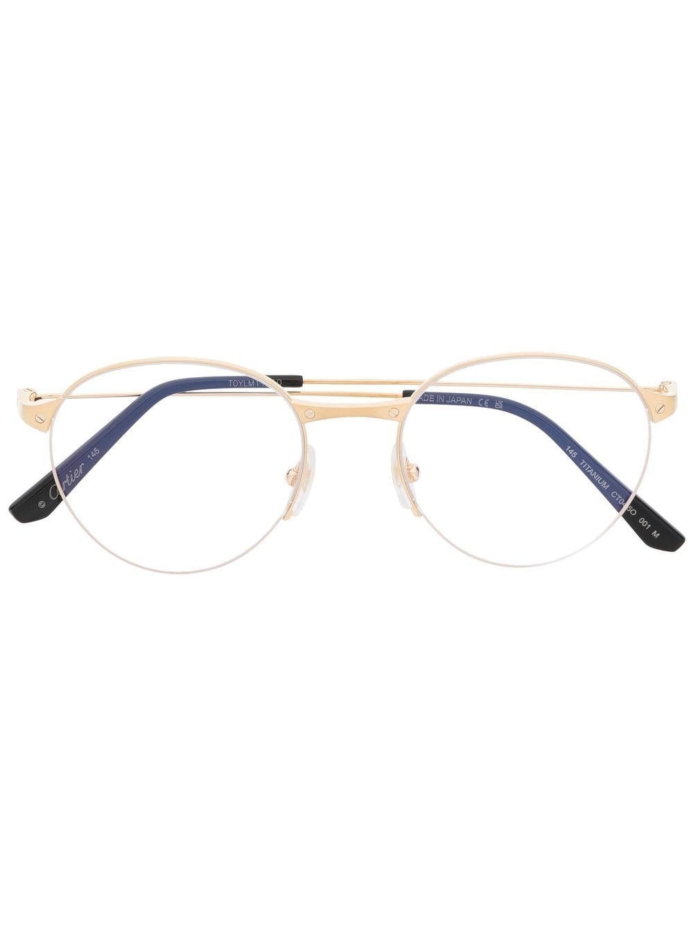 round-frame glasses - 1