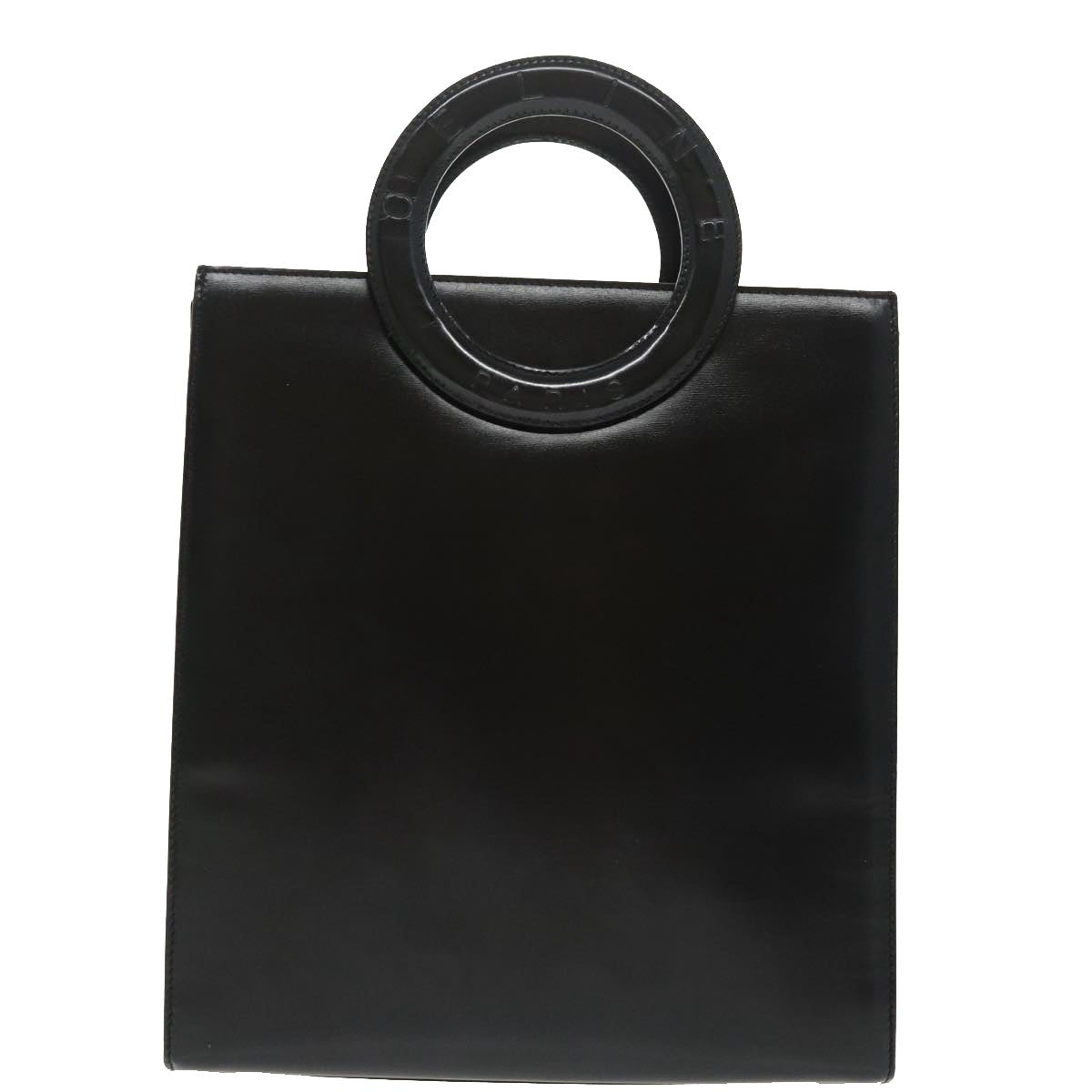 CELINE Hand Bag Leather Black - 3