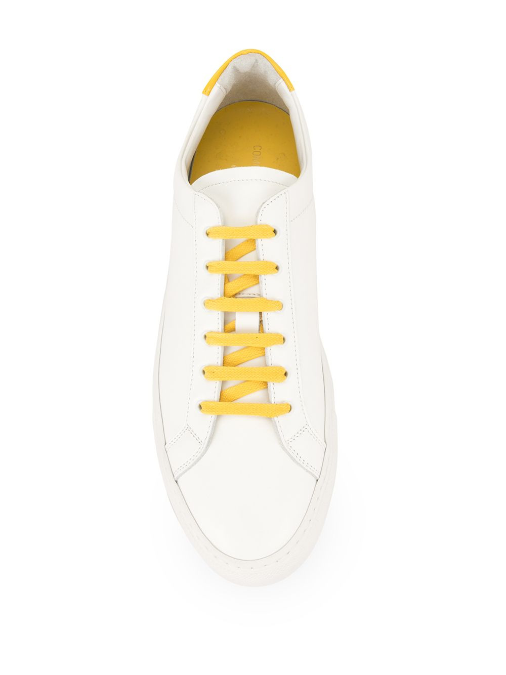 contrast shoelace sneakers - 4