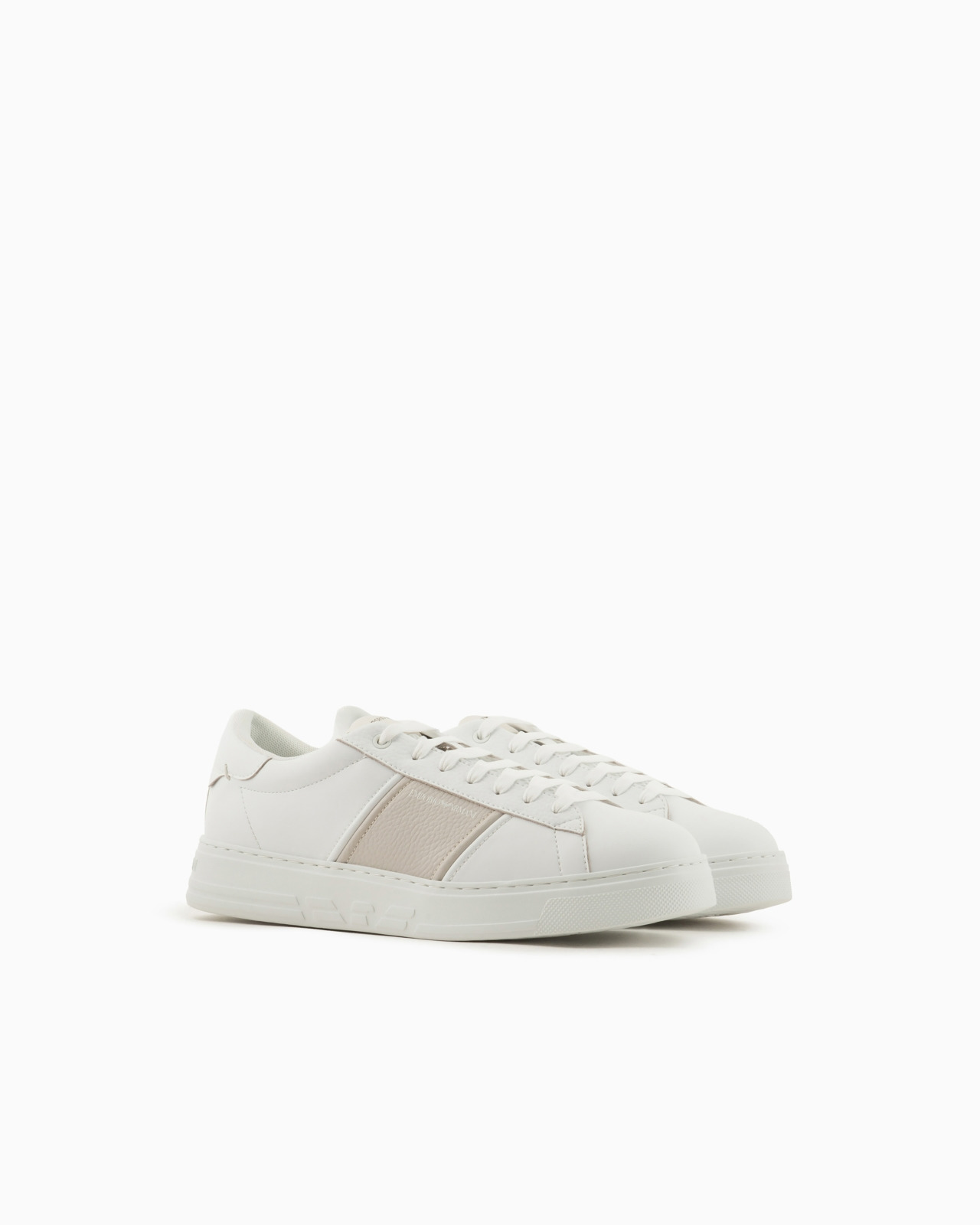 Leather sneakers with logo detail - 2