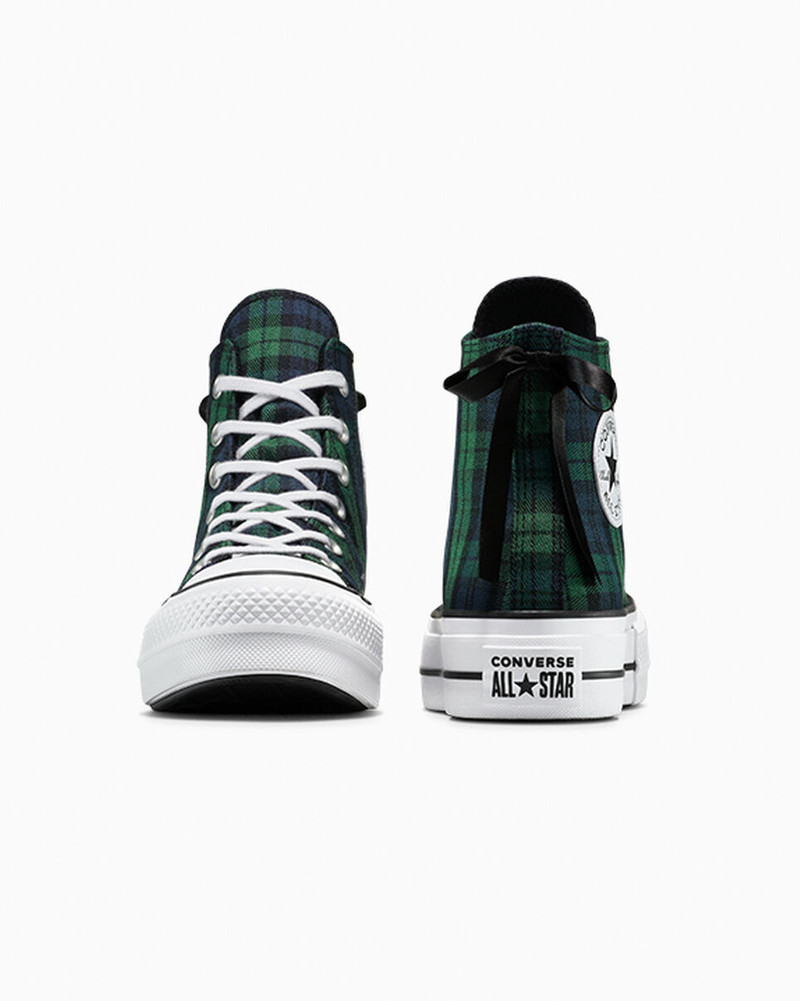 Chuck Taylor All Star Lift Platform Plaid 8
