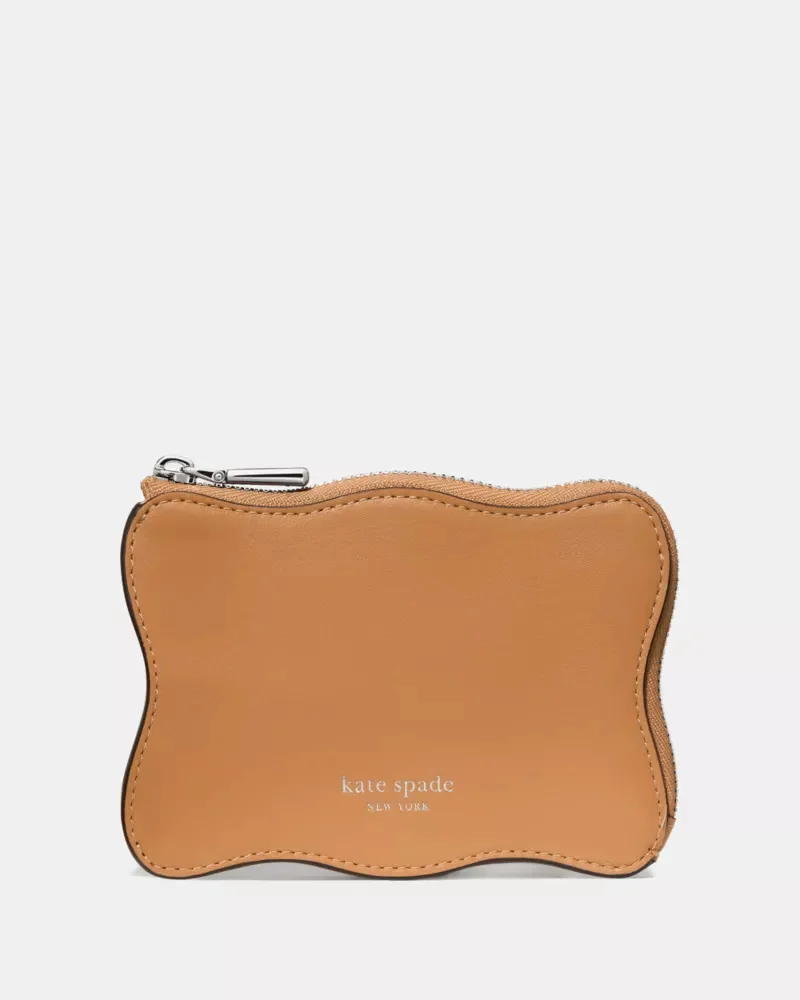 Wavy Mini Zip Card Case - 1
