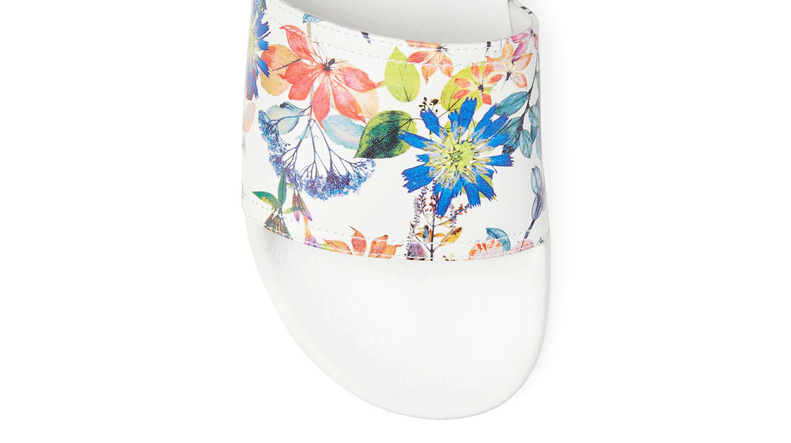 FLORAL POOL SLIDE SANDAL - 5