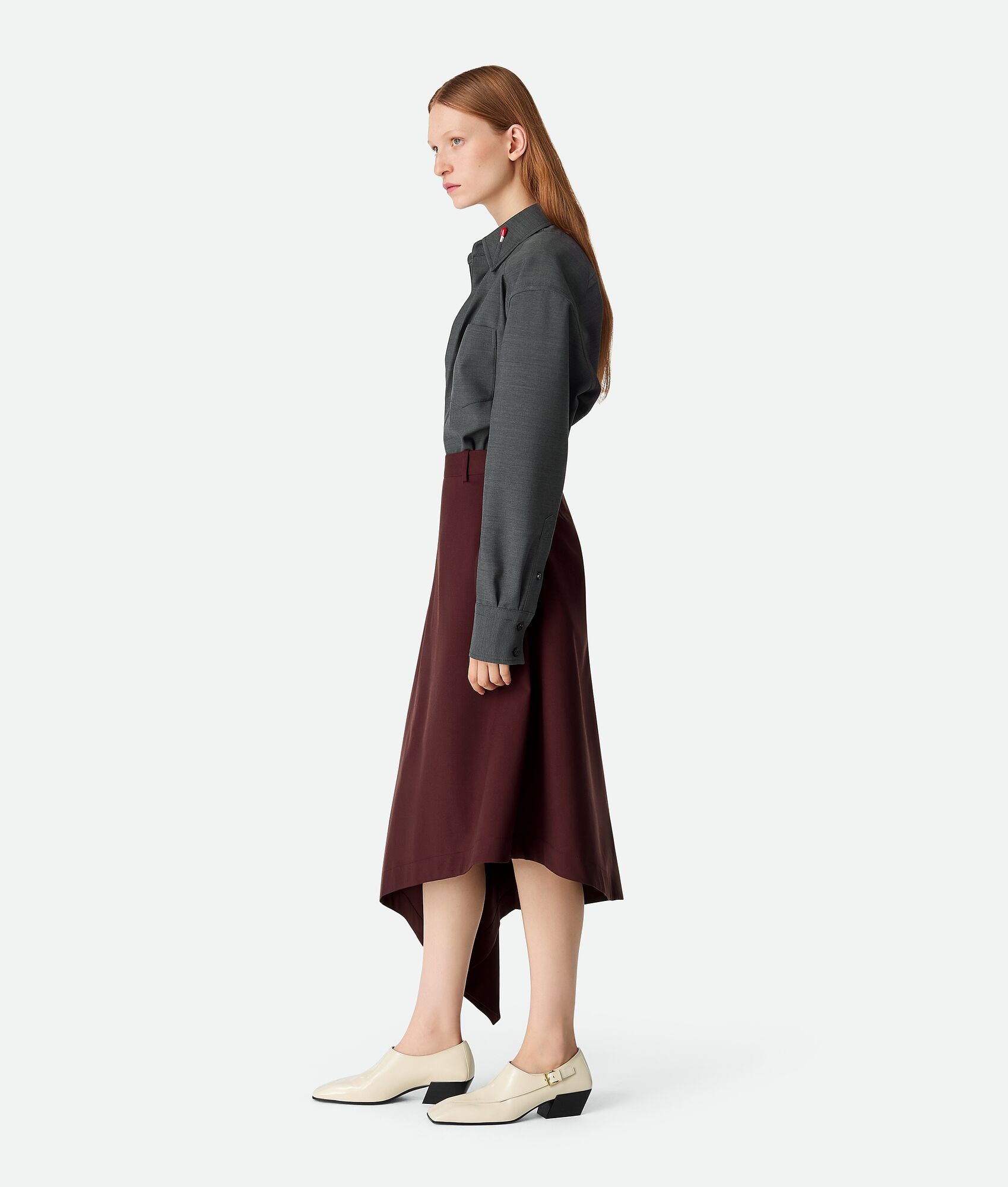 Sartorial Wool Skirt - 2