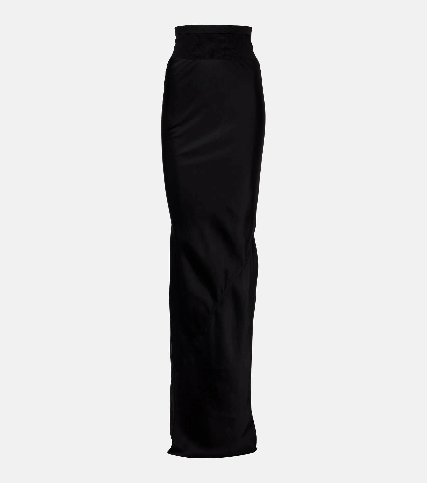 Coda draped satin maxi skirt - 1