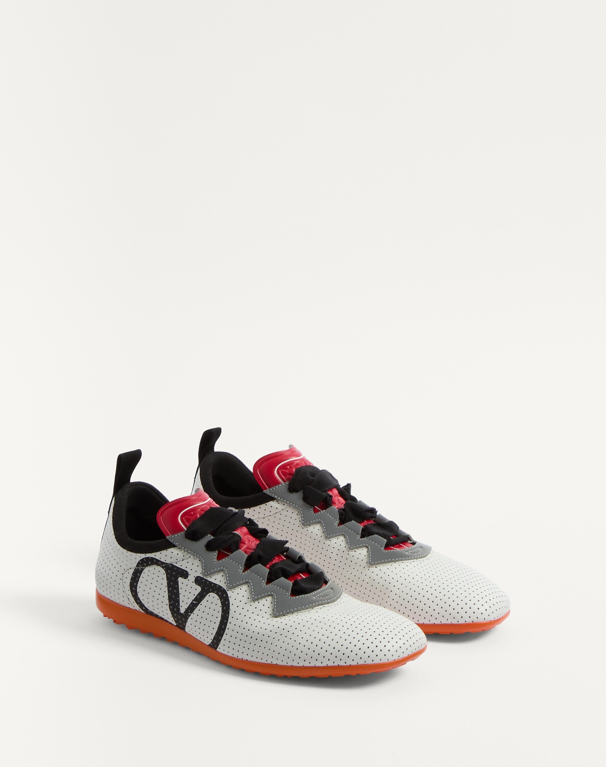 CHROMATHON SNEAKER IN PERFORATED NAPPA - 2
