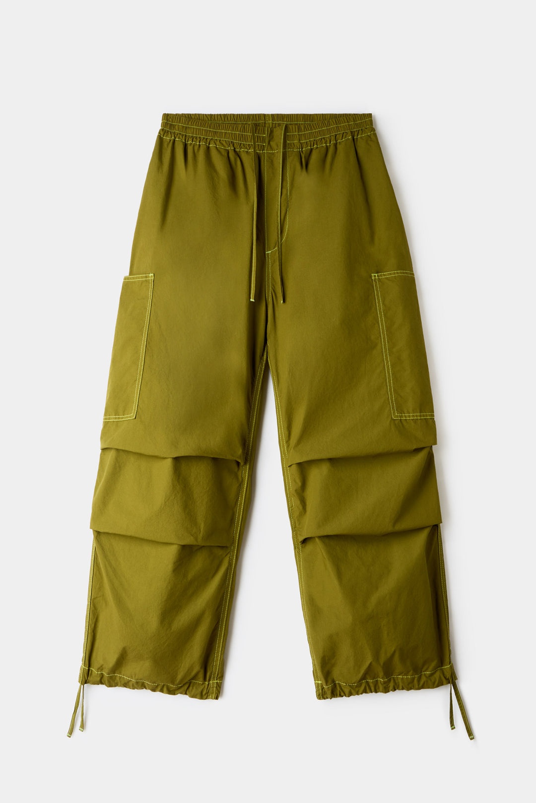COULISSE CARGO PANTS / olive green - 2