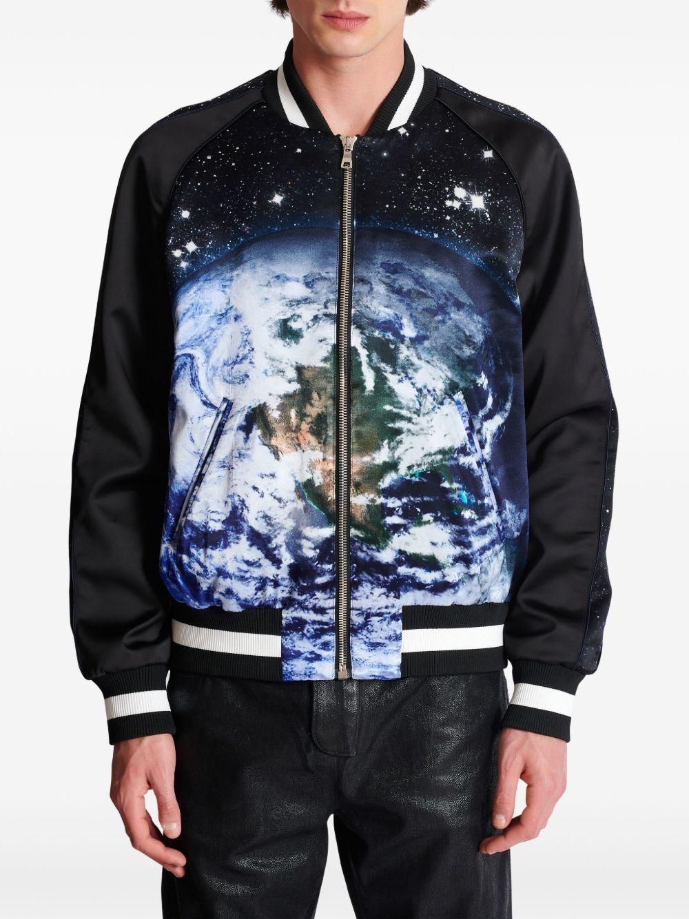 Earth & Stars varsity jacket - 6