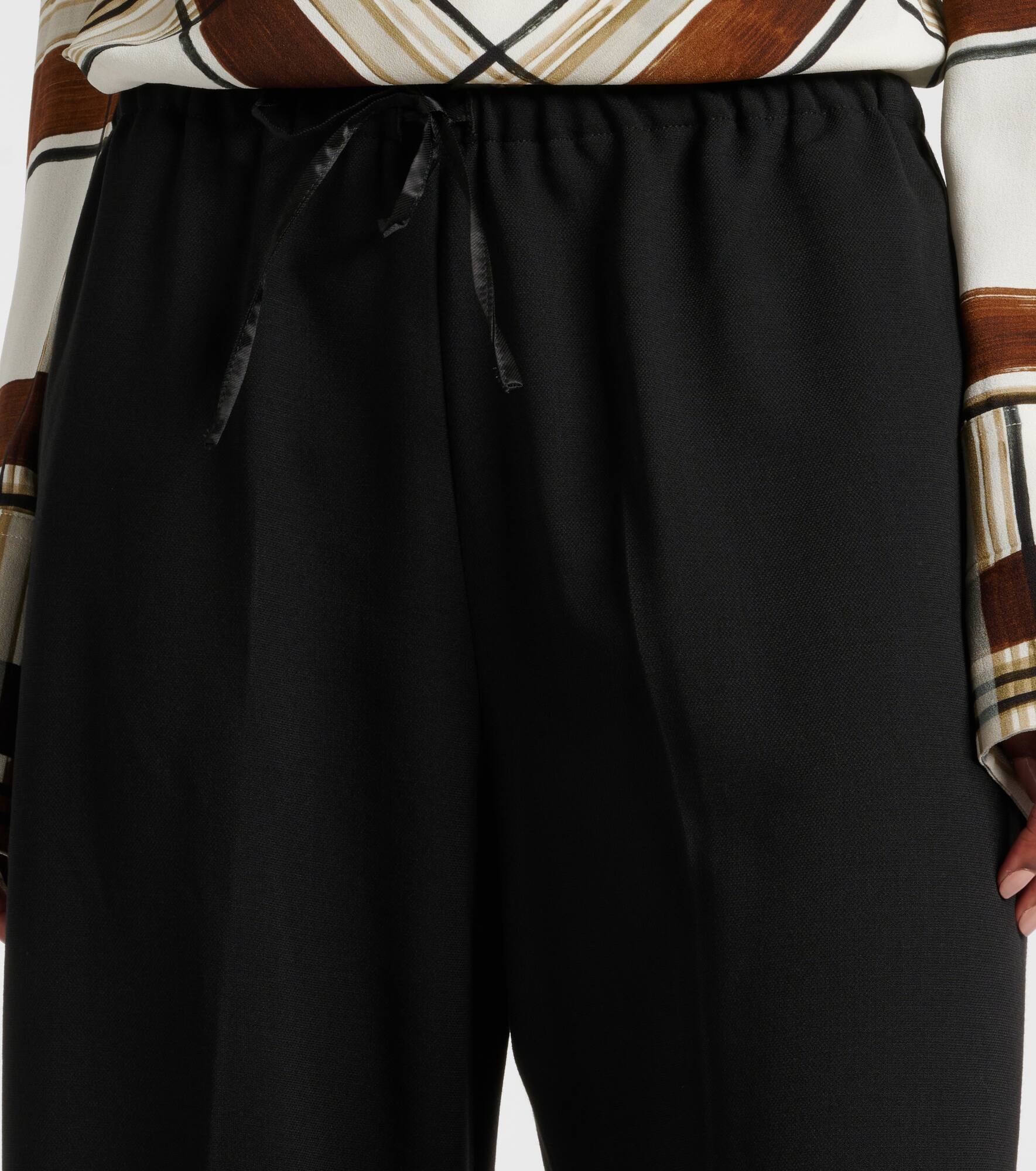Wool straight pants - 4